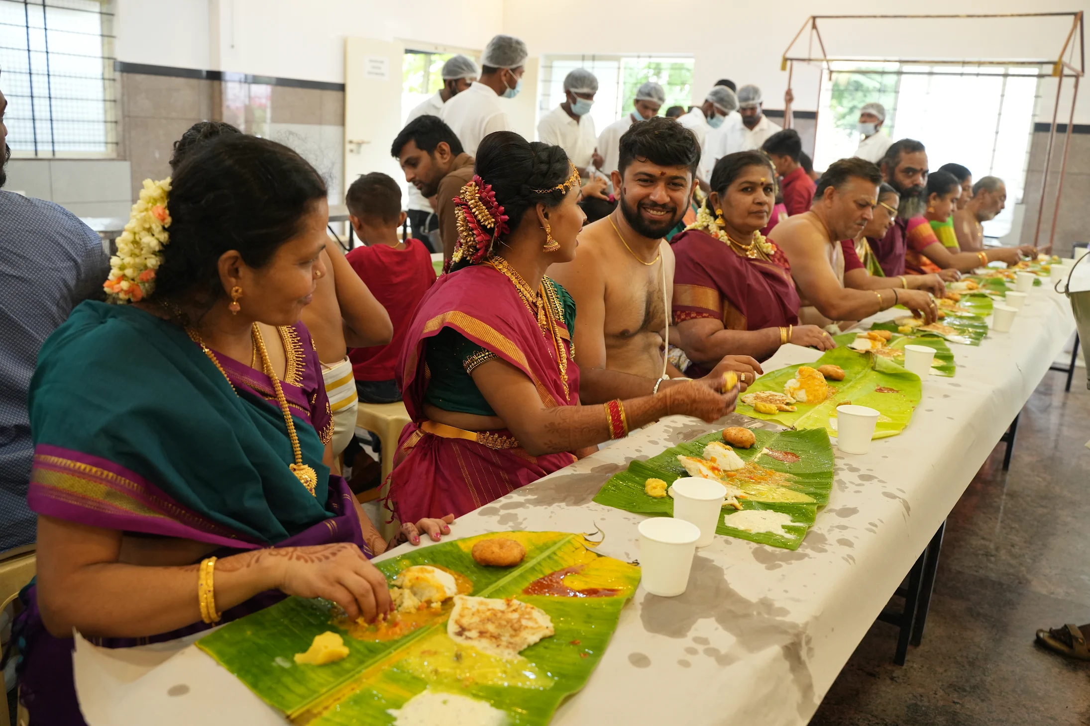 Traditional South Indian cooking
